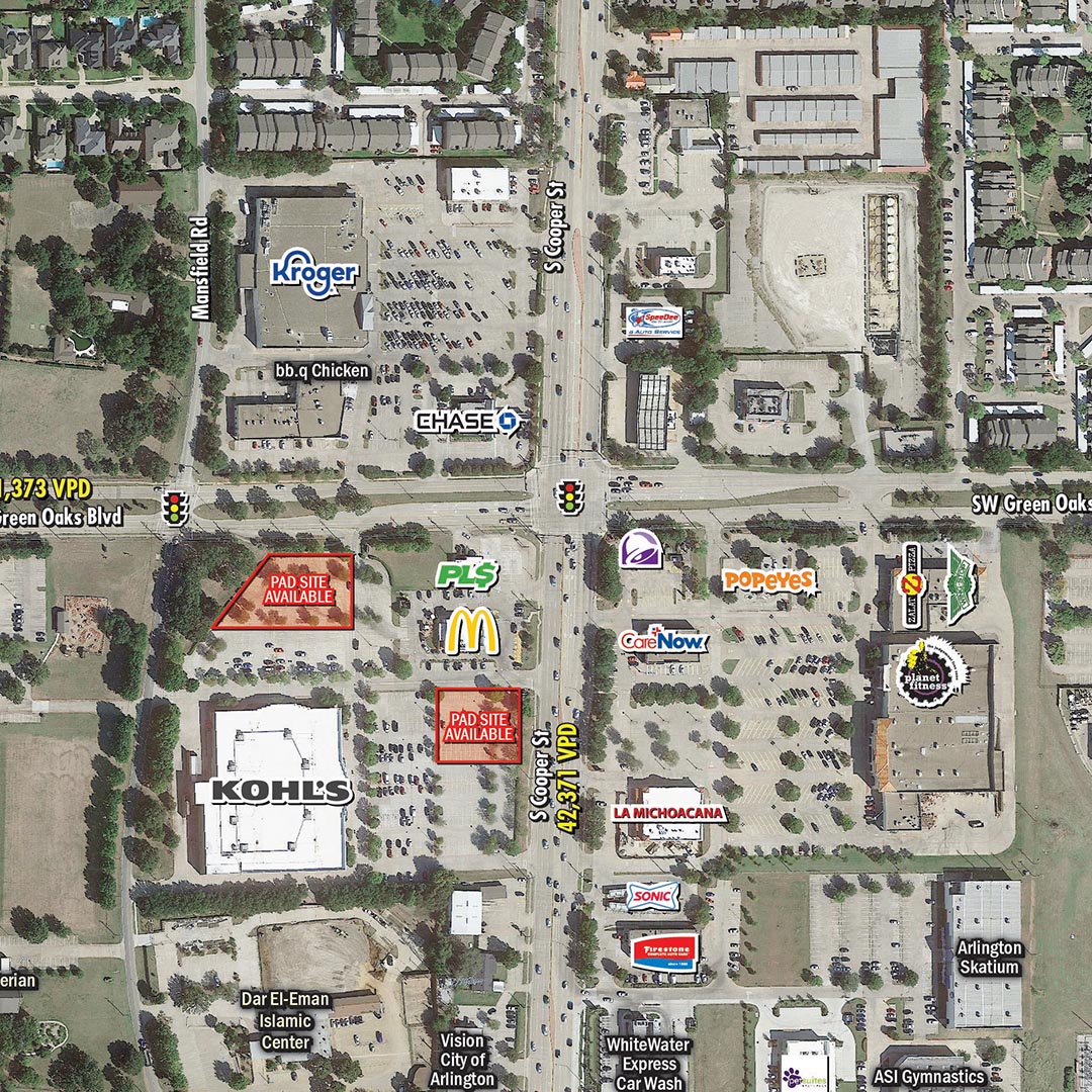 Kohl’s Pad Site – Ground Lease Only #371 South Arlington featured image