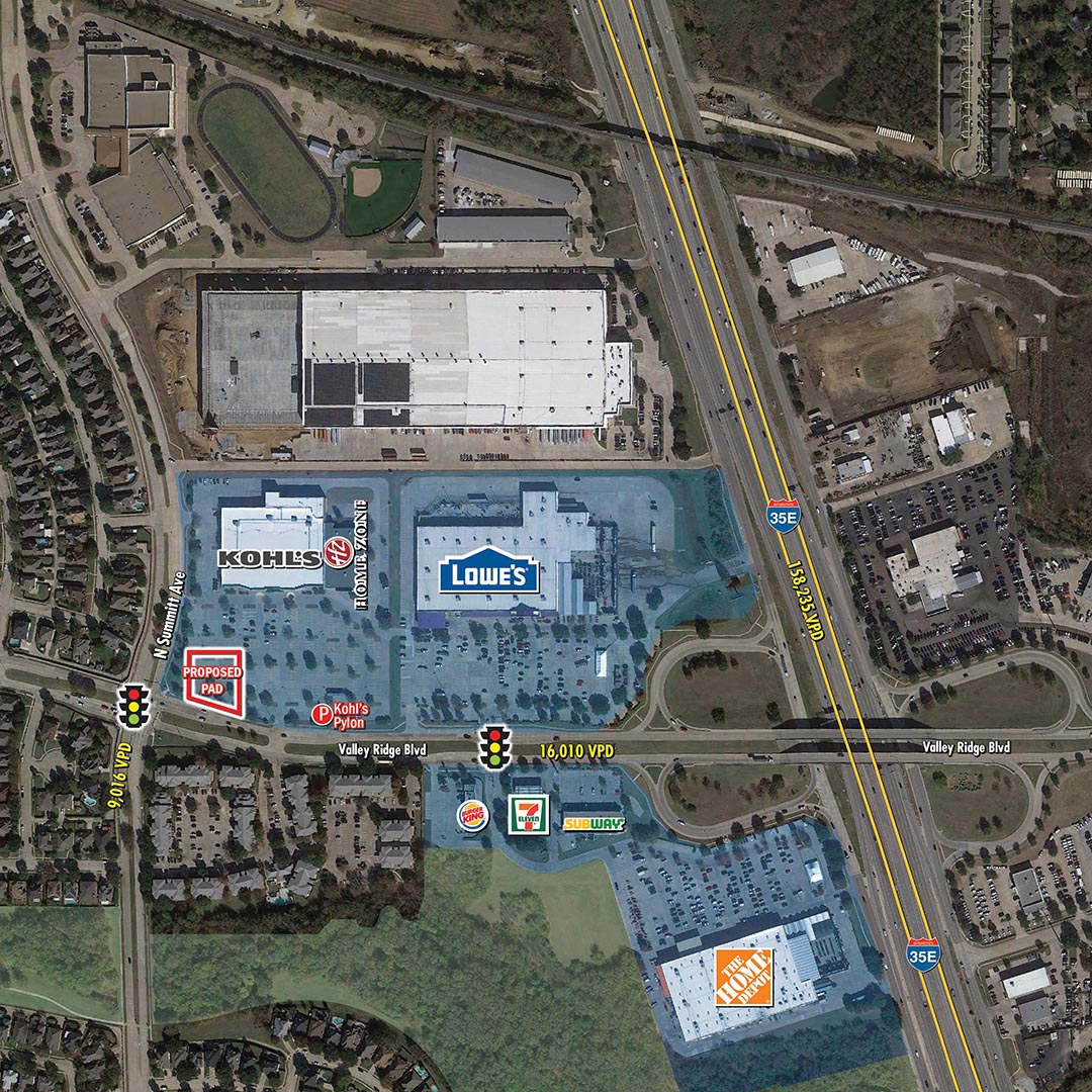 Kohl’s Anchored Pad Site Lewisville featured image
