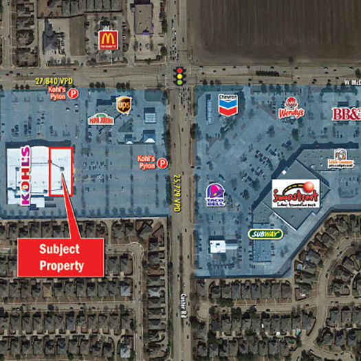 Plano Prime Retail Space Adjacent to Kohl’s featured image
