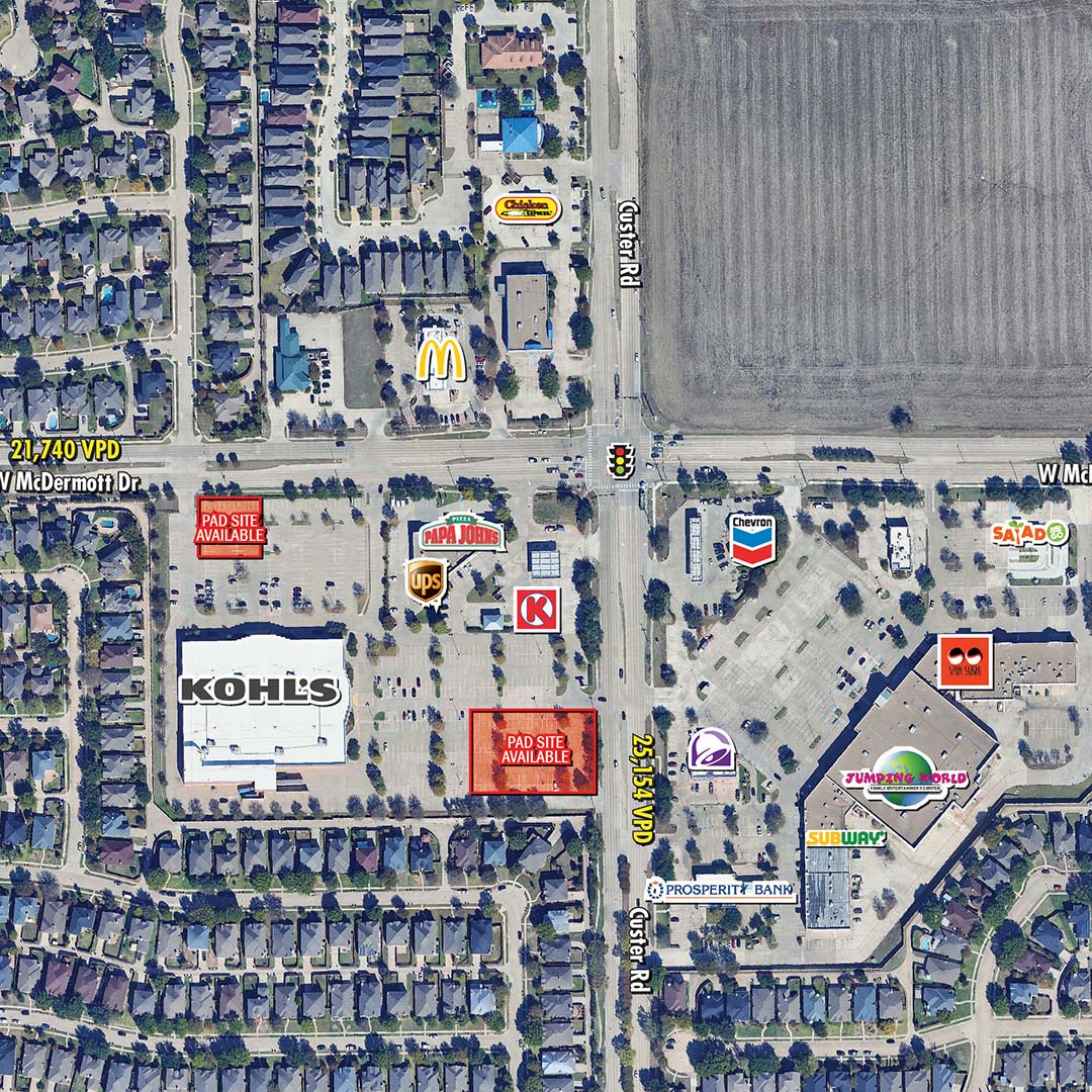 Kohl’s Pad Site – Ground Lease Only #369 North Plano featured image