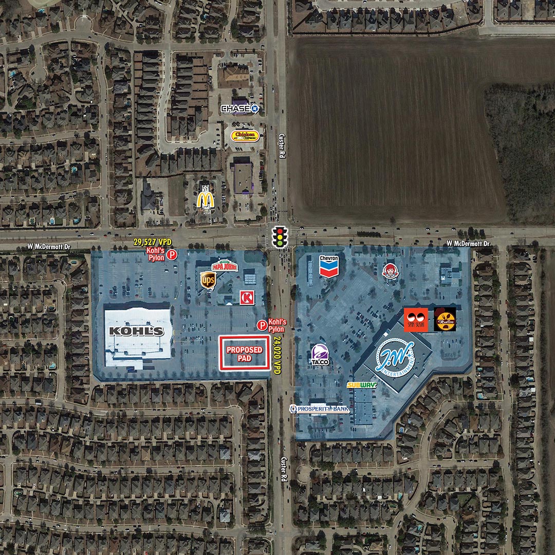 Kohl’s Anchored Pad Site Plano featured image