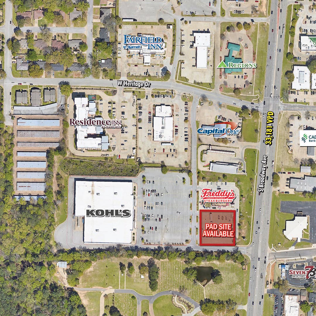 Kohl’s Pad Site – Ground Lease Only [Tyler] featured image