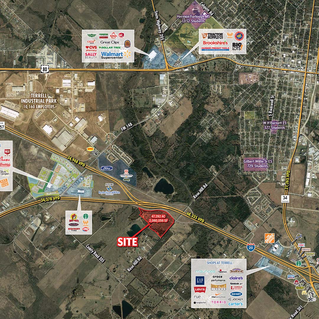 Terrell Land–Unique Development Opportunity featured image