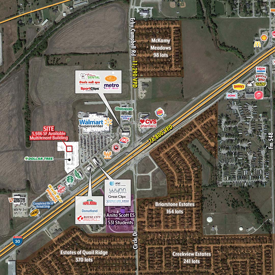 Royse City Retail for Lease featured image