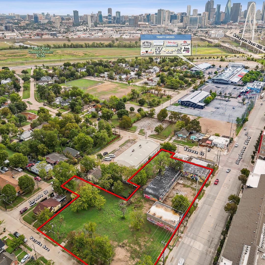 Prime Dallas Retail Tract For Sale – Next To Trinity Groves Development! featured image