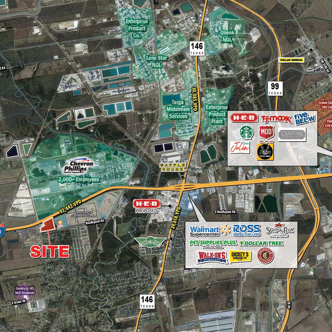 +/- 17 Acres | Pads and Retail Sites Available featured image