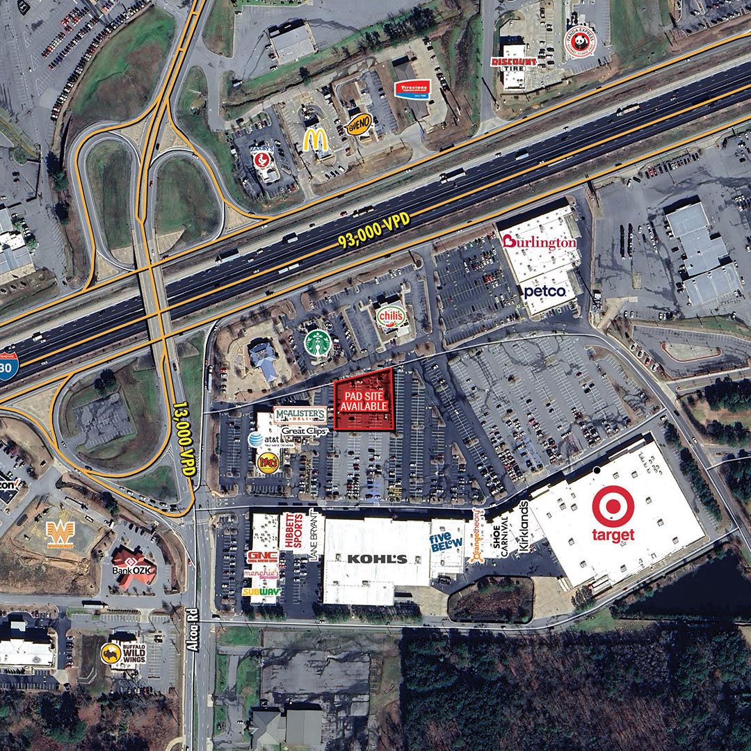 Kohl’s Pad Site – Ground Lease Only [Bryant] featured image