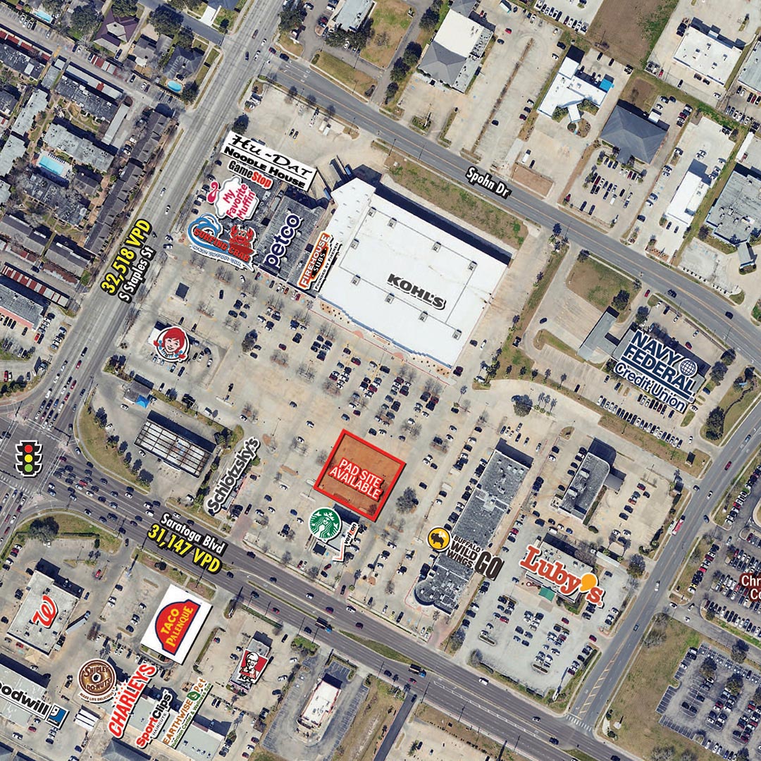 Kohl’s Pad Site – Ground Lease Only #686 Corpus Christi featured image