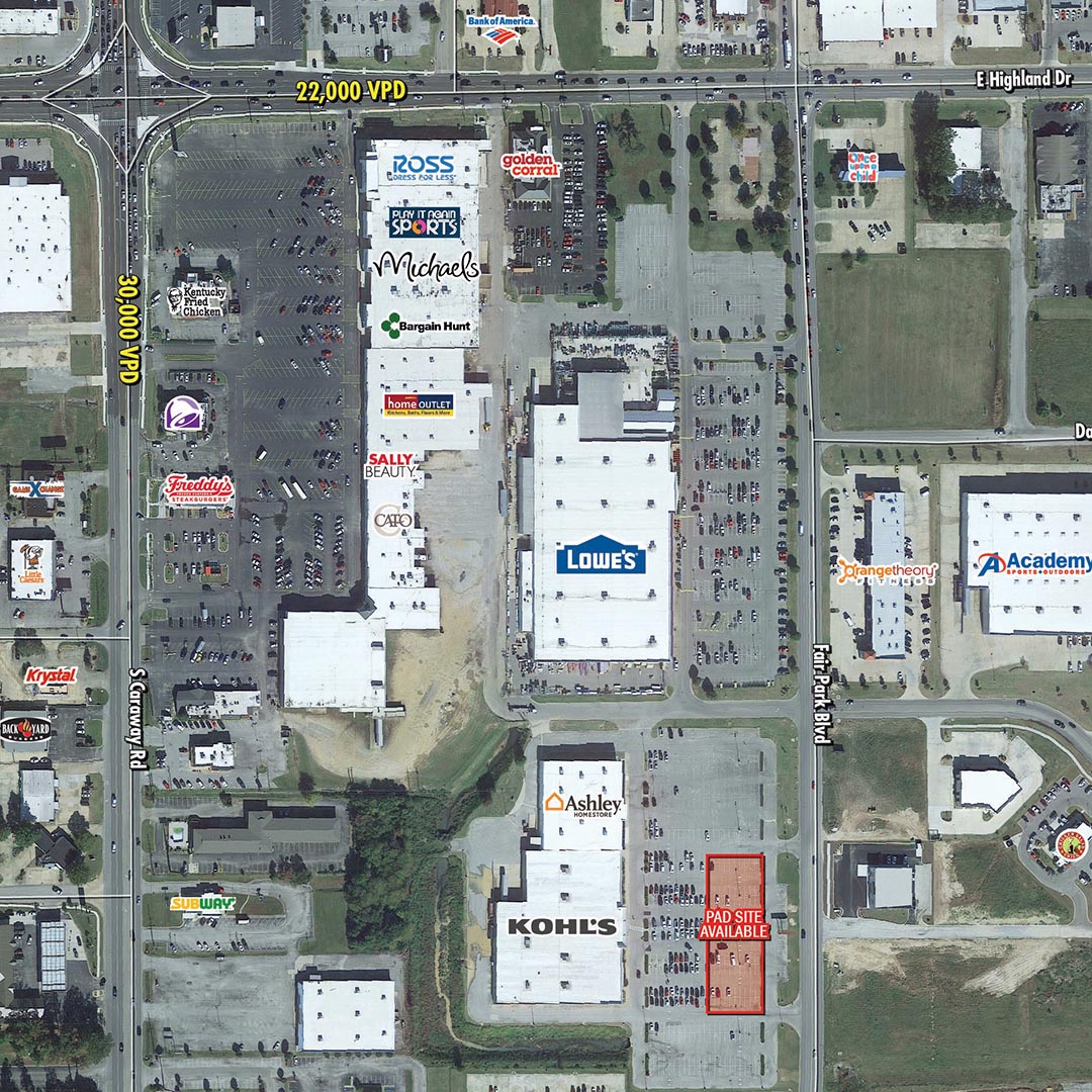 Kohl’s Pad Site – Ground Lease Only [Jonesboro] featured image