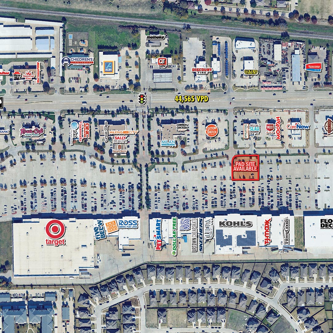 Kohl’s Pad Site – Ground Lease Only #1393 Wylie featured image