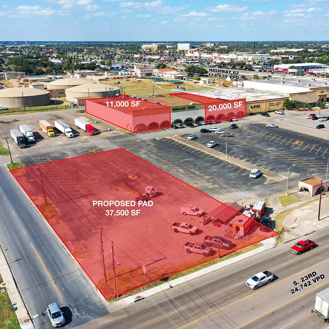 Jr. Box Retail + Hard Corner Pad Site For Lease featured image