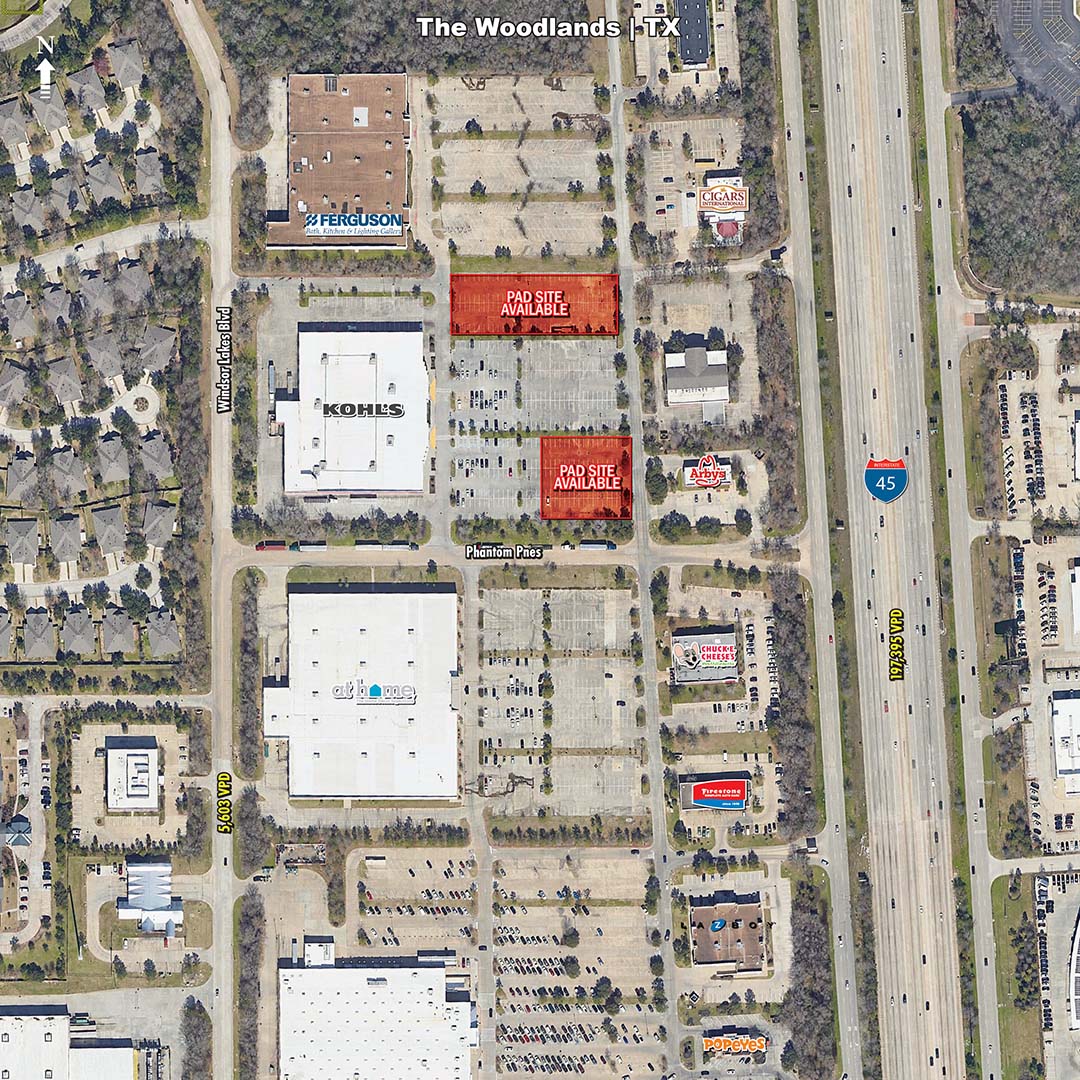 Kohl’s Pad Site – Ground Lease Only #521 Woodlands featured image